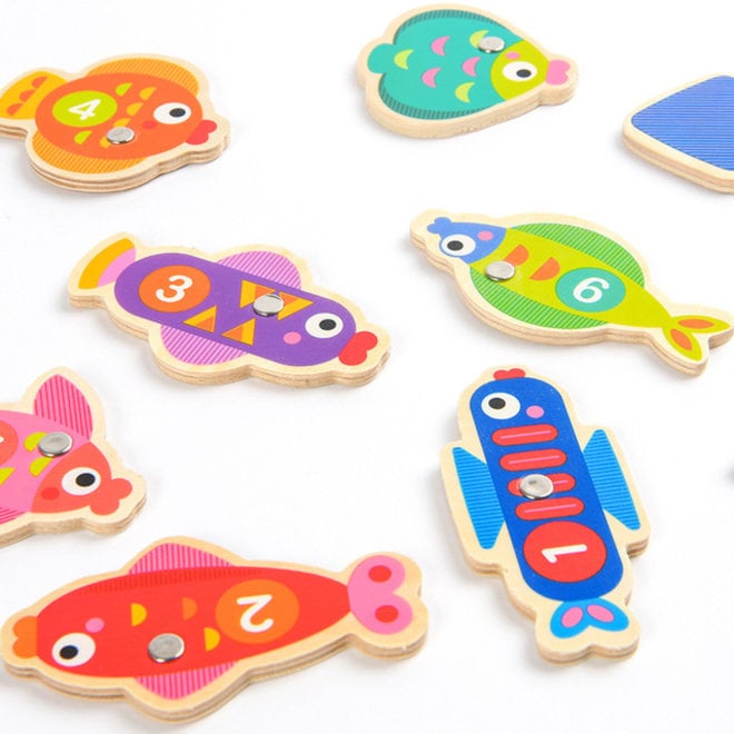 wooden fishing game kids