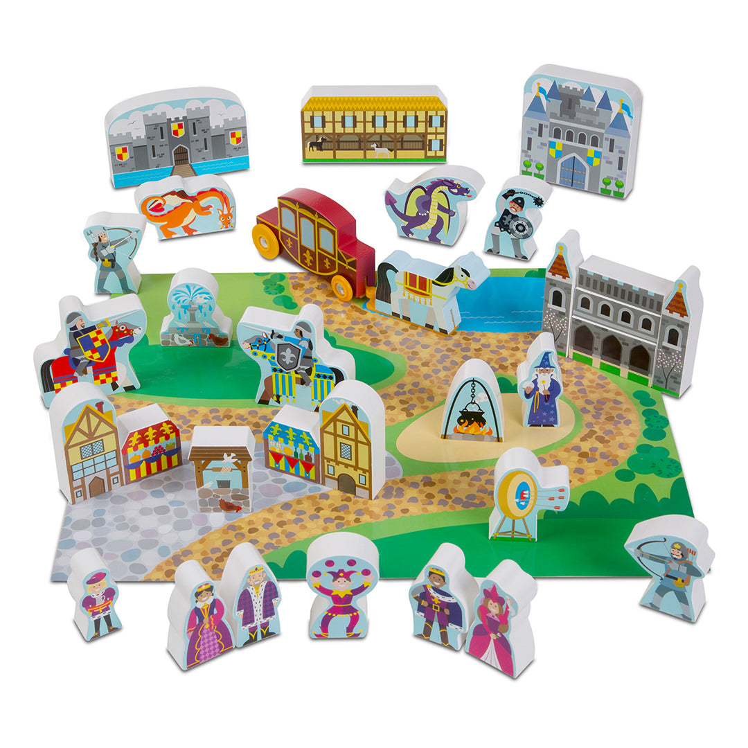 wooden playset kids