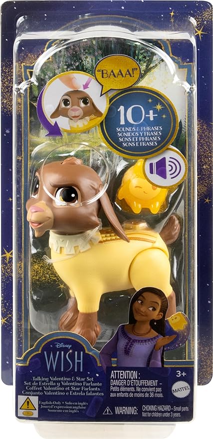 Buy Wish Talking Valentino and Star Set Goat Figure | Yallatoys.com