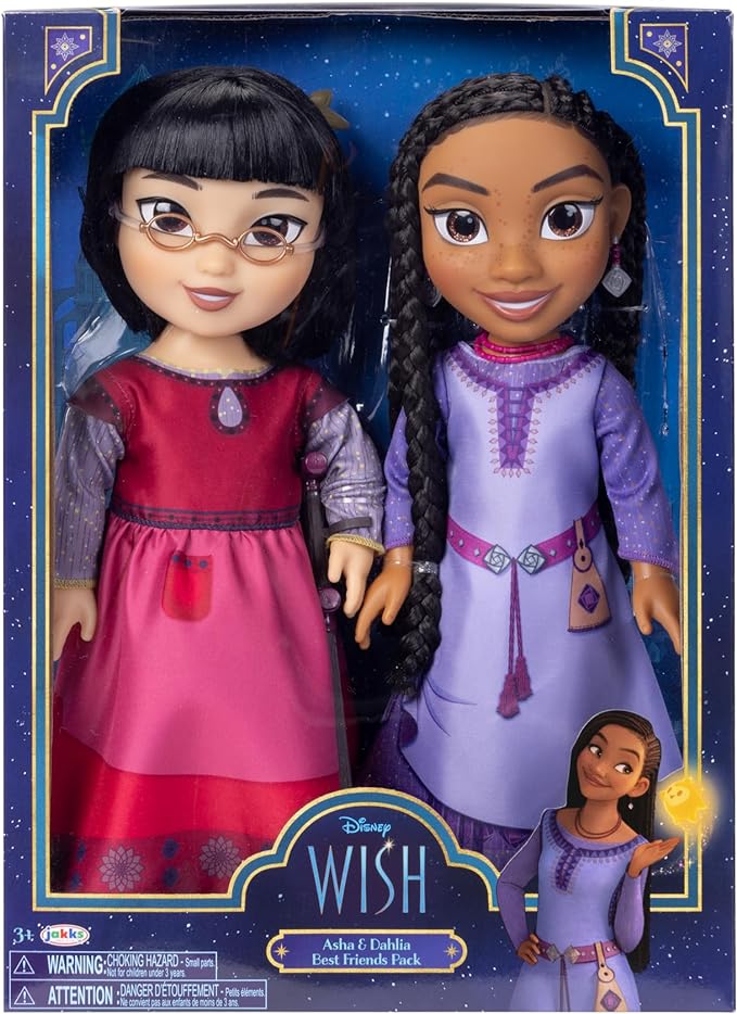 Buy Wish Asha and Dahlia Dolls Best Friends Pack 14inch | Yallatoys.com