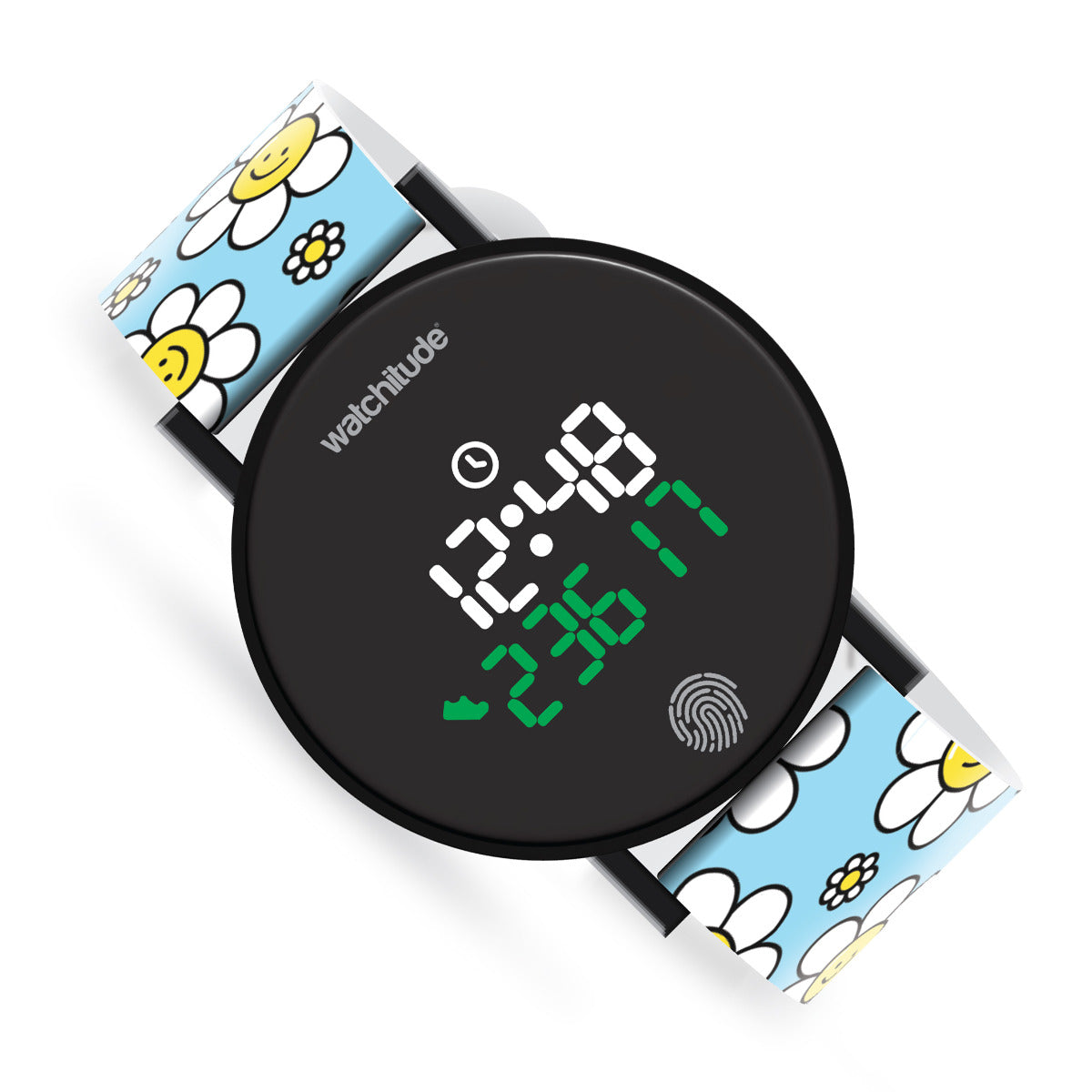 Buy Watchitude Step Counter Watch Happy Flowers | Yallatoys.com