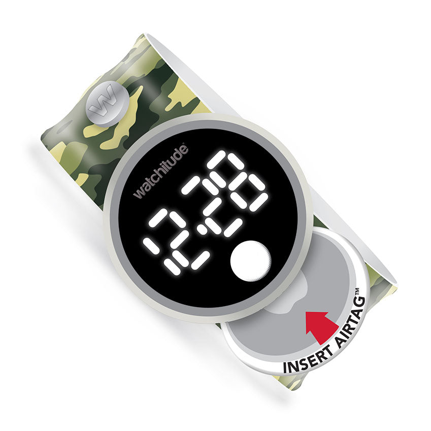 Buy Watchitude Tagd Trackable Watch Army Camo | Yallatoys.com