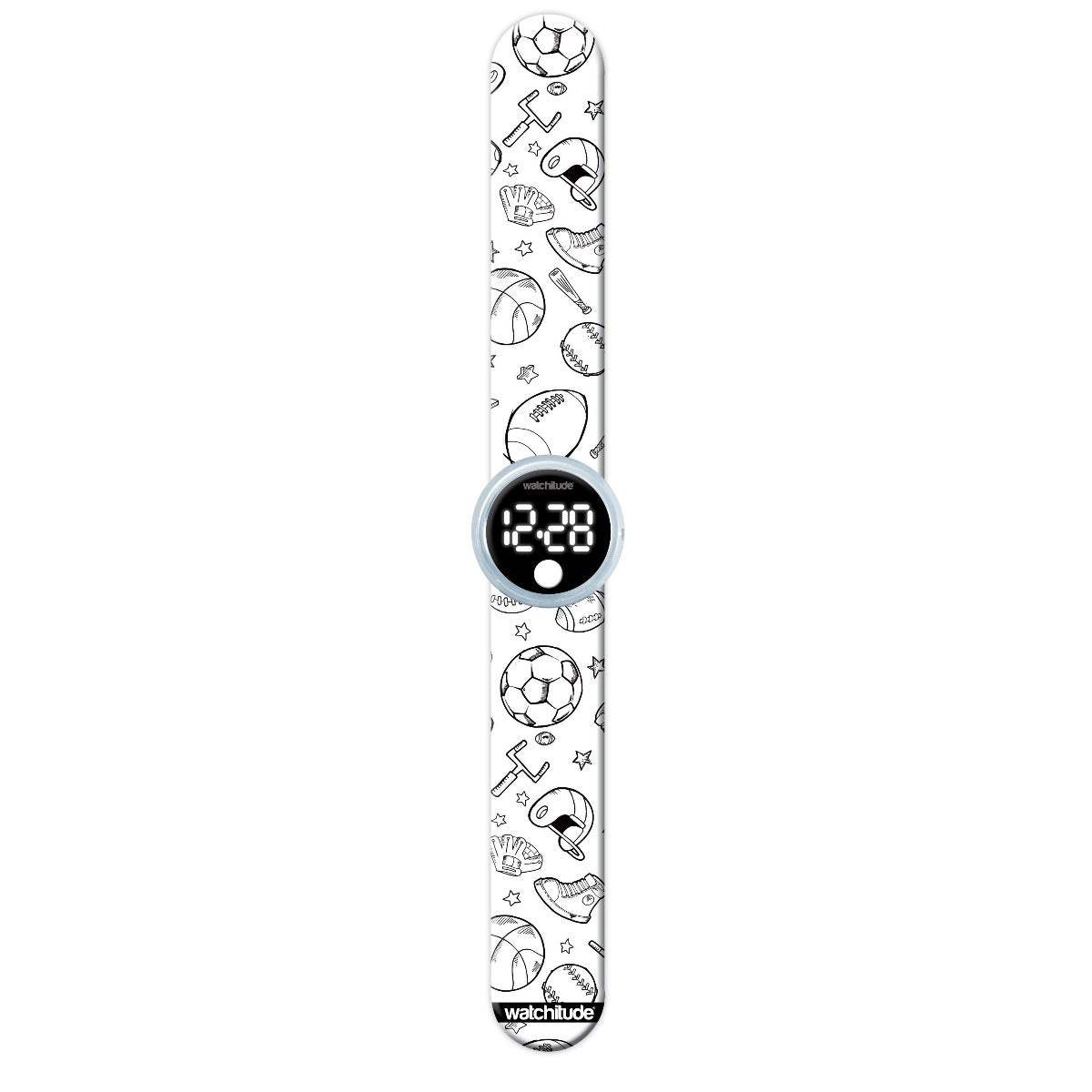 Buy Watchitude Color Me Digital Slap Watch Sports | Yallatoys.com