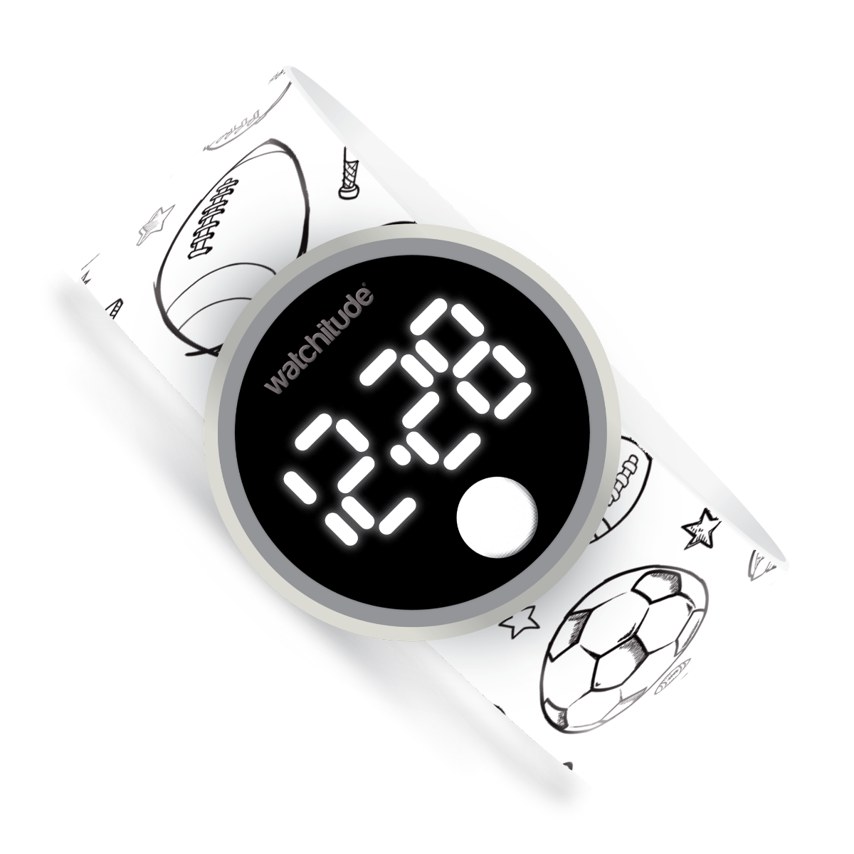 Buy Watchitude Color Me Digital Slap Watch Sports | Yallatoys.com