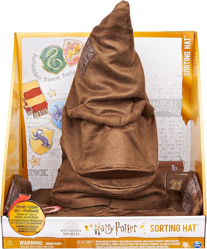 Buy Wizarding World Harry Potter Talking Sorting Hat with 15 Phrases  | Yallatoys.com