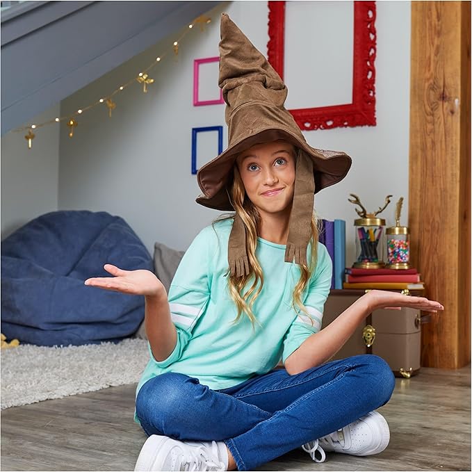 Buy Wizarding World Harry Potter Talking Sorting Hat with 15 Phrases  | Yallatoys.com