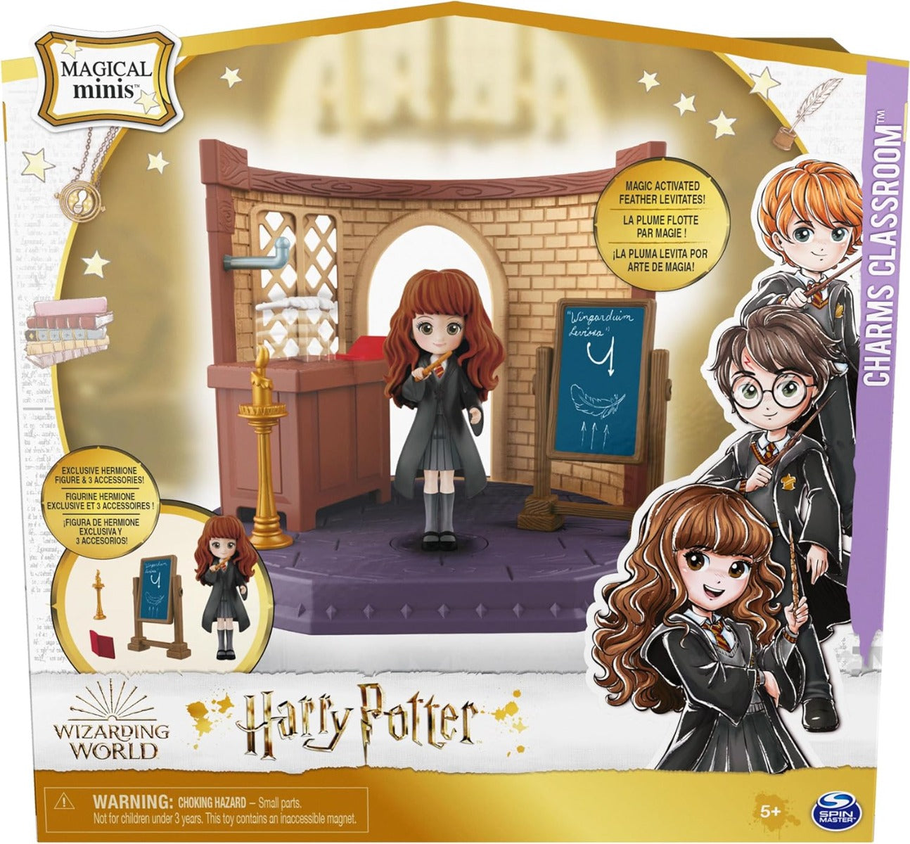 Buy Wizarding World Magical Minis Harry Potter Charms Classroom with Exclusive Hermione Granger Figure | Yallatoys.com