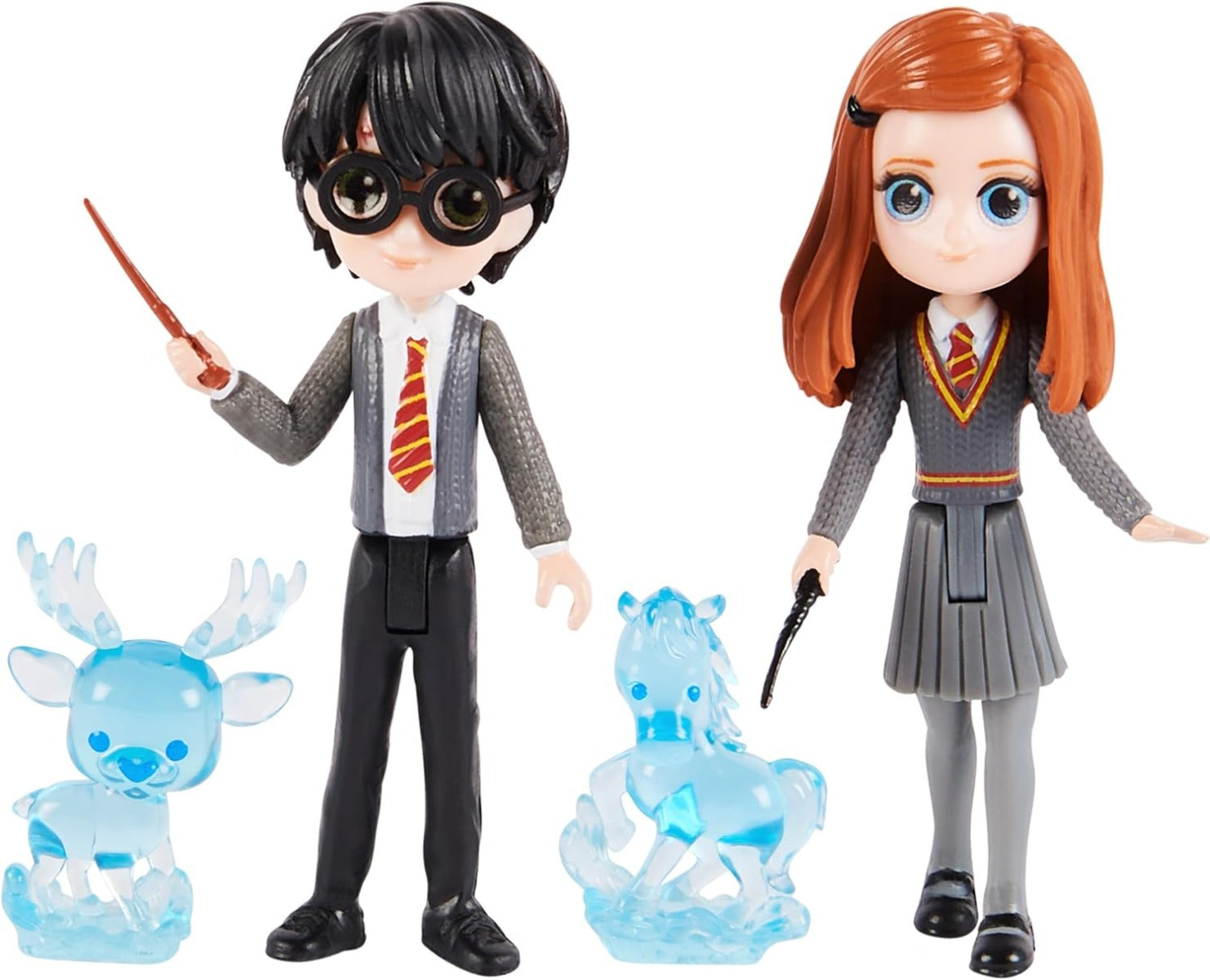 Buy Wizarding World Magical Minis Harry Potter and Ginny Weasley Patronus Friendship Set | Yallatoys.com