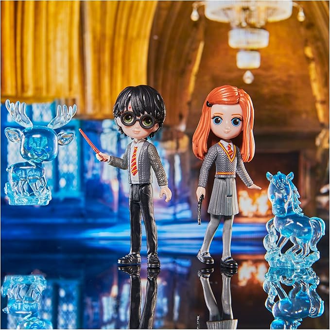 Buy Wizarding World Magical Minis Harry Potter and Ginny Weasley Patronus Friendship Set | Yallatoys.com