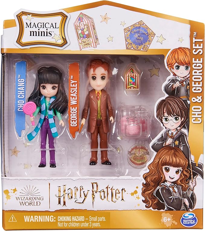 Buy Wizarding World Harry Potter Magical Minis Cho Chang and George Weasley Figure Set | Yallatoys.com
