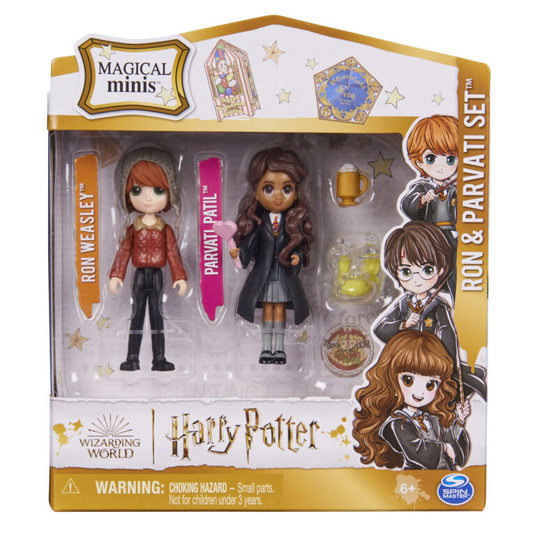 Buy Wizarding World Harry Potter Magical Minis Ron Weasley and Parvati Patil Figure Set | Yallatoys.com
