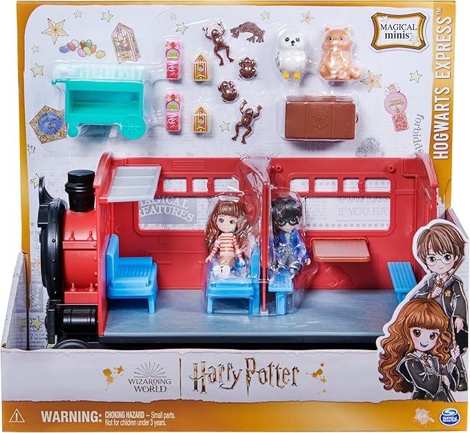 Buy Wizarding World Harry Potter Magical Minis Hogwarts Express Train Toy Playset | Yallatoys.com