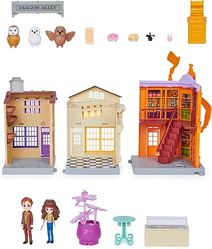 Buy Wizarding World Harry Potter Magical Minis Diagon Alley 3 In 1 Playset | Yallatoys.com