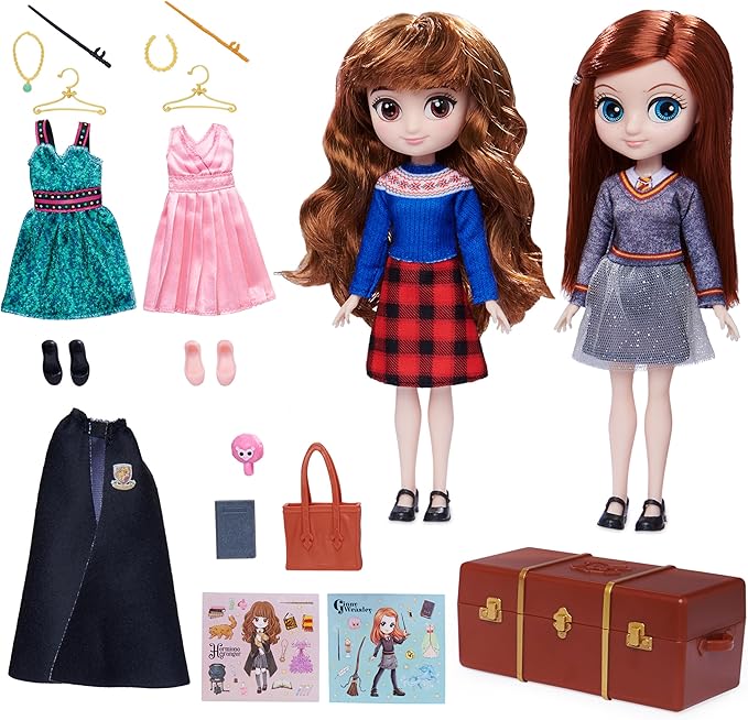 Buy Wizarding World Harry Potter Hermione Granger & Ginny Weasley Deluxe 8inch Playset | Yallatoys.com