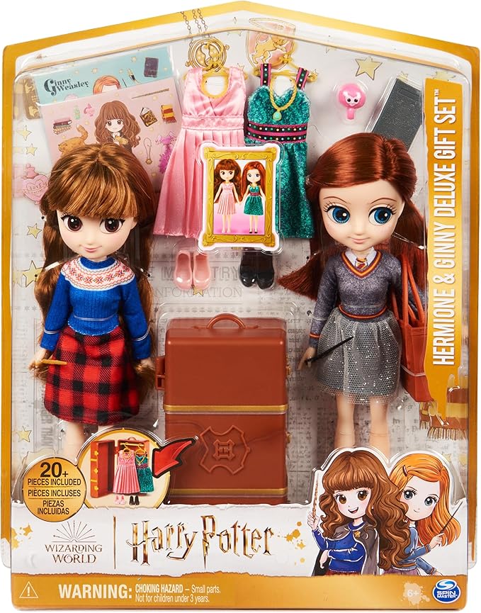 Buy Wizarding World Harry Potter Hermione Granger & Ginny Weasley Deluxe 8inch Playset | Yallatoys.com