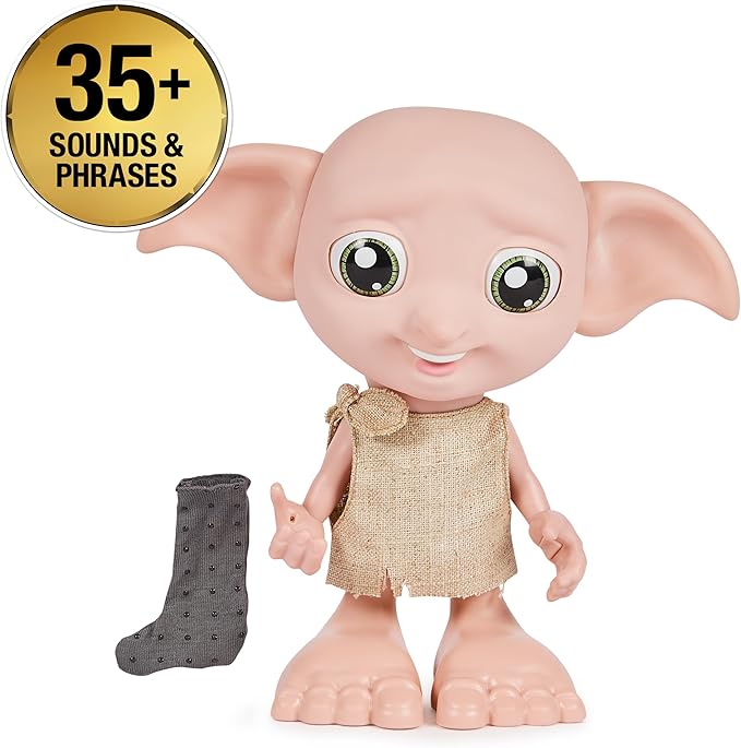 Buy Wizarding World Harry Potter Interactive Magical Dobby Elf Figure | Yallatoys.com