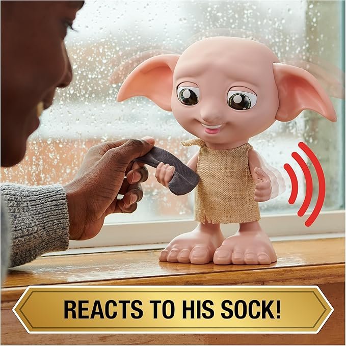 Buy Wizarding World Harry Potter Interactive Magical Dobby Elf Figure | Yallatoys.com