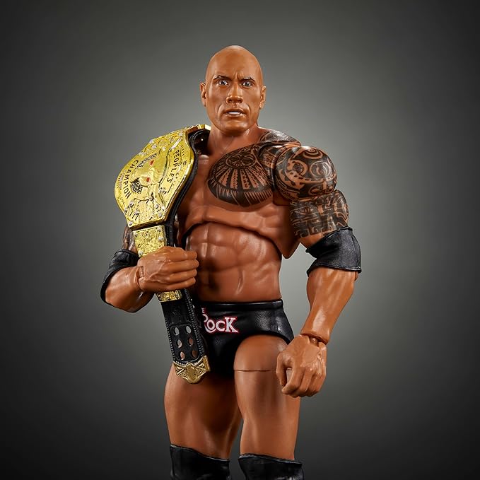 Buy WWE Ultimate Edition Action Figure And Accessories 6inch The Rock | Yallatoys.com