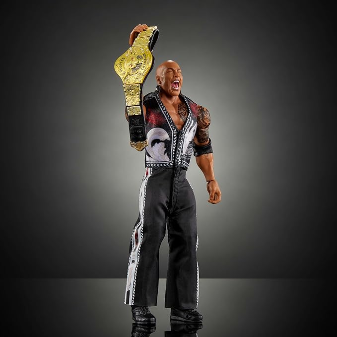 Buy WWE Ultimate Edition Action Figure And Accessories 6inch The Rock | Yallatoys.com