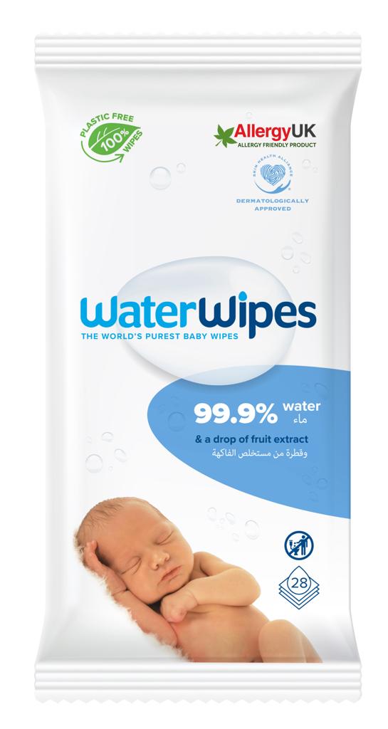 Water Wipes Refresh 28 Plastic Free WaterWipes Yallatoys