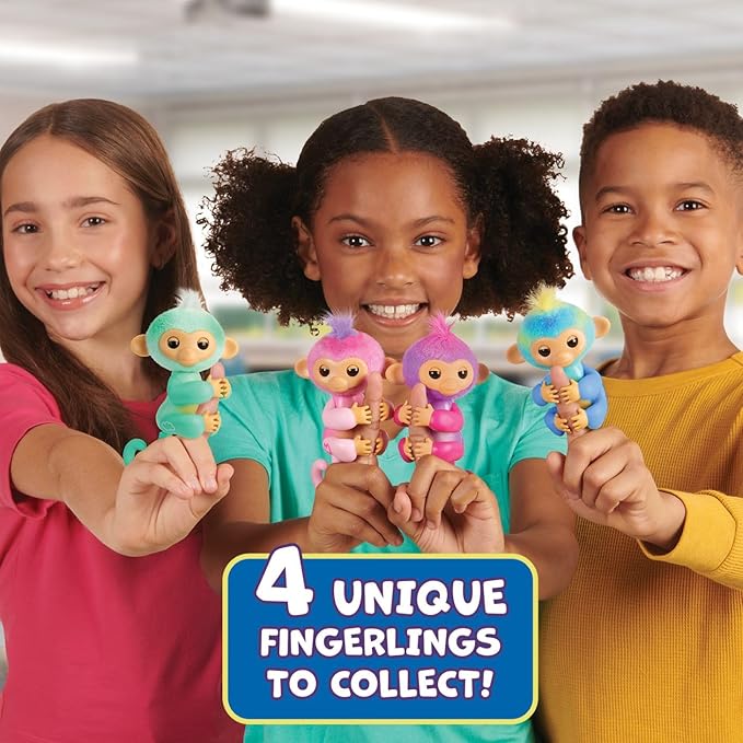 Buy Wow Wee Fingerlings 2.0 Monkey Teal Ava | Yallatoys.com