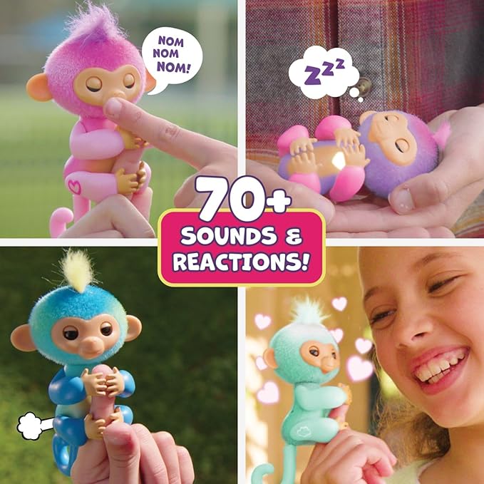 Buy Wow Wee Fingerlings 2.0 Monkey Purple Charlie | Yallatoys.com