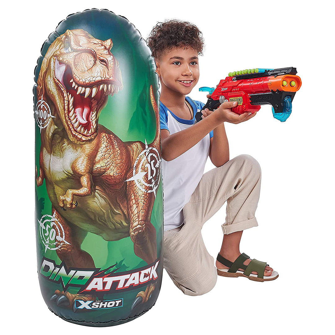 x-shot inflatable dinosaur game