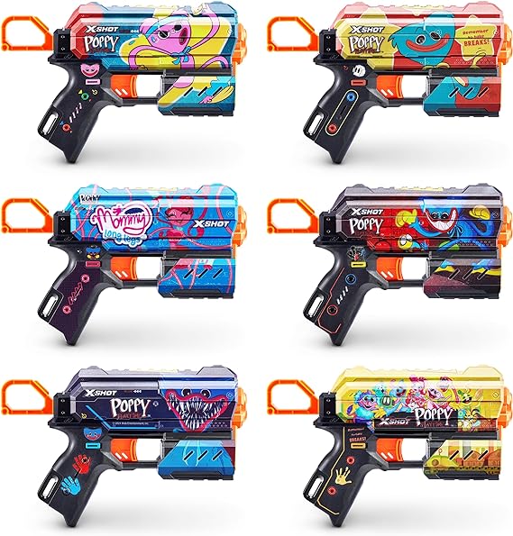 x-shot skins flux blaster