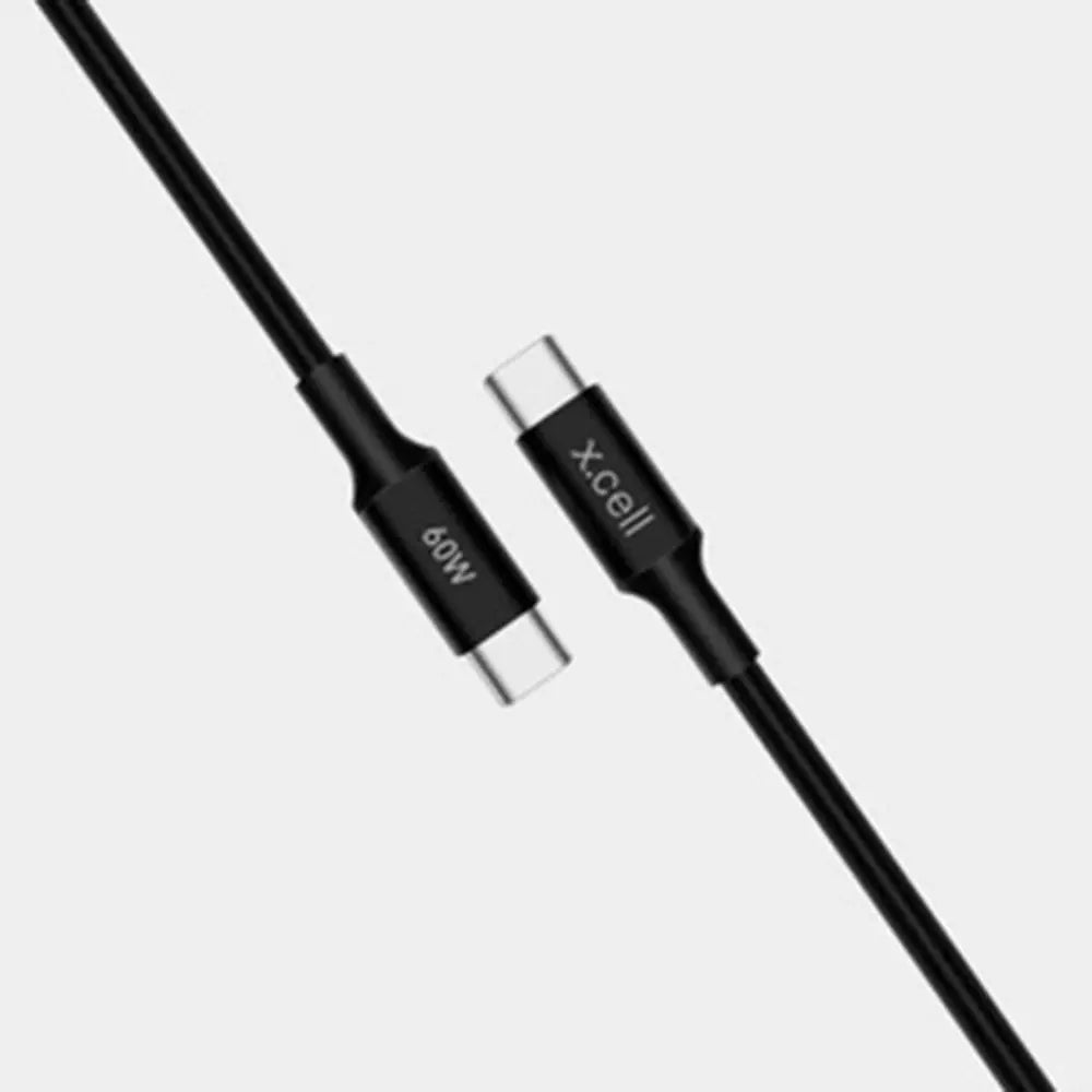 Buy X.Cell 60W Cable C to C 1Meter Black | Yallatoys.com