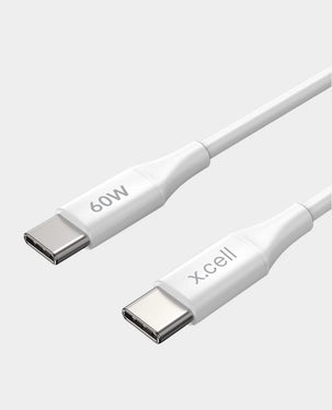 Buy X.Cell 60W Cable C to C 1Meter White | Yallatoys.com