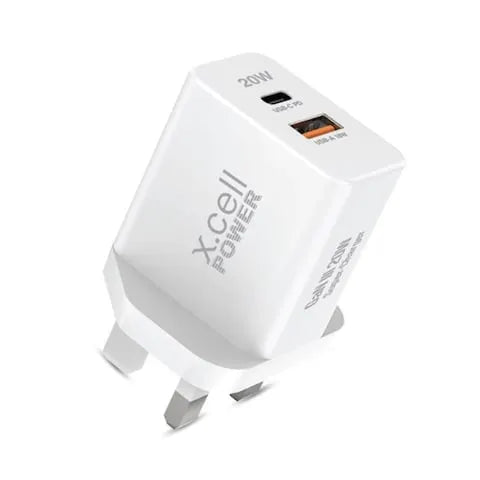 Buy X.Cell Home Charger PD20W 1C1A White | Yallatoys.com