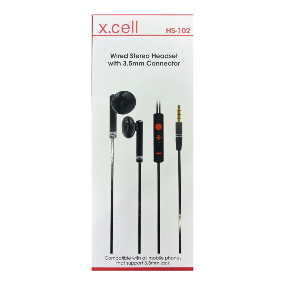 Buy X.Cell Wired Stereo Headset White | Yallatoys.com
