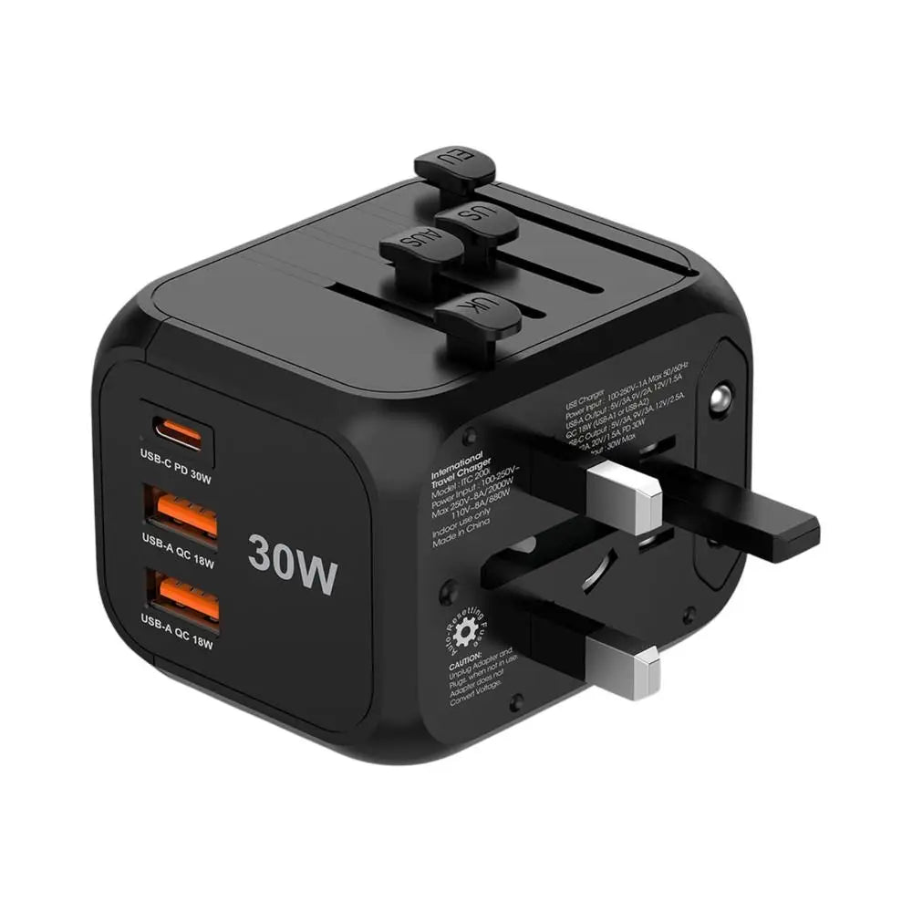 Buy X.Cell 1 Pc Travel Charger 30W Black | Yallatoys.com