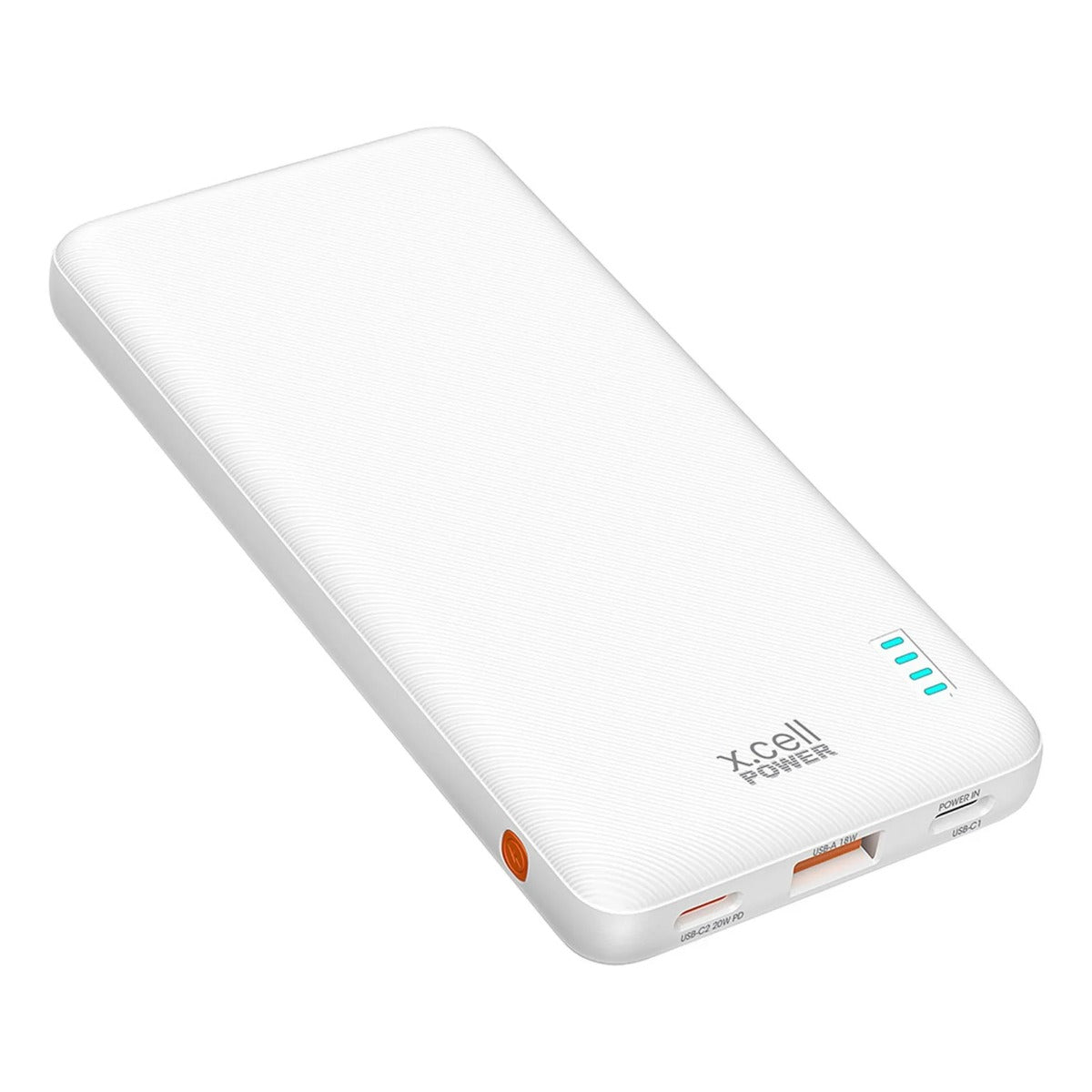 Buy X.Cell Power Bank 10000mAh C in and out Power Deliver White | Yallatoys.com
