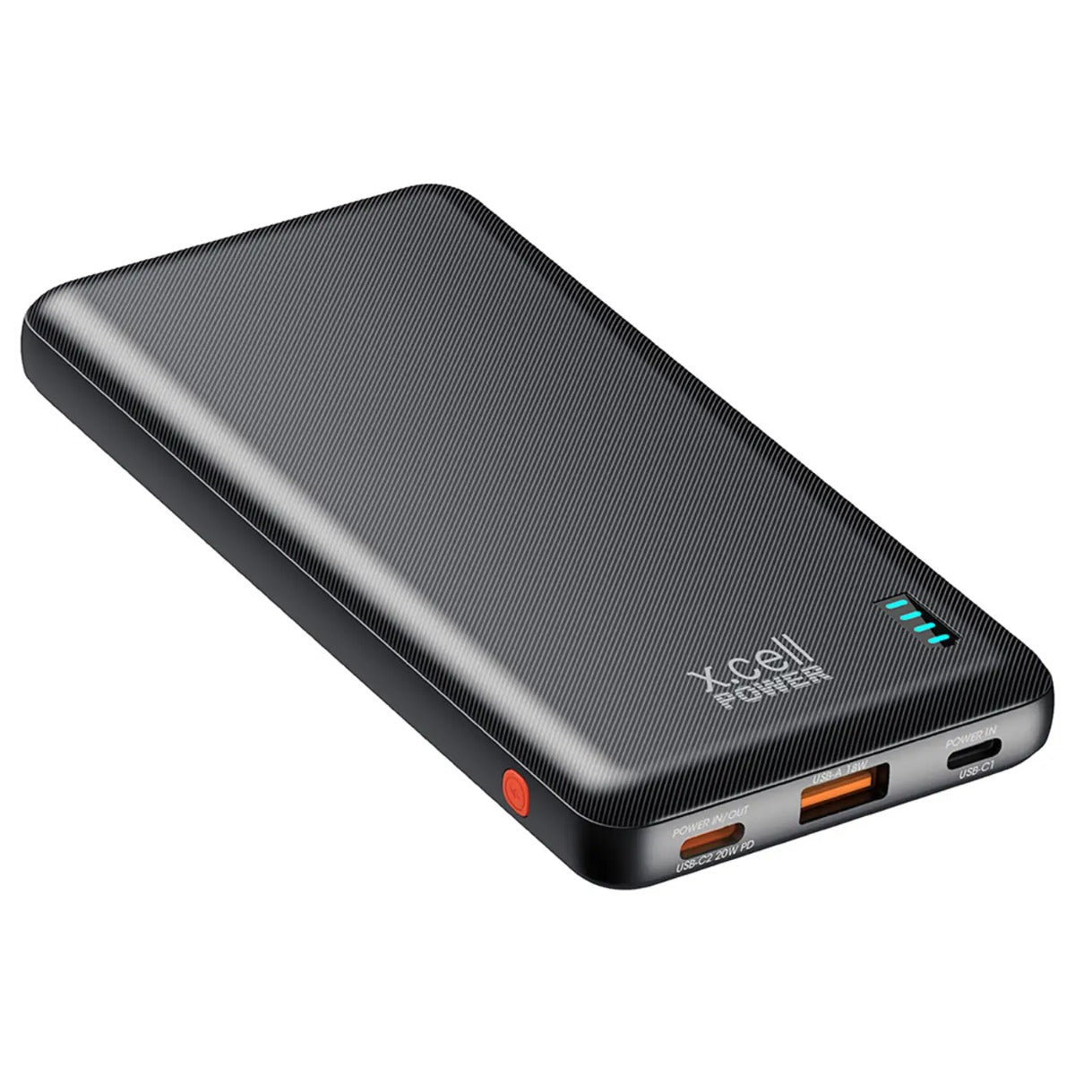 Buy X.Cell Power Bank 10000mAh C in and out Power Deliver Black | Yallatoys.com