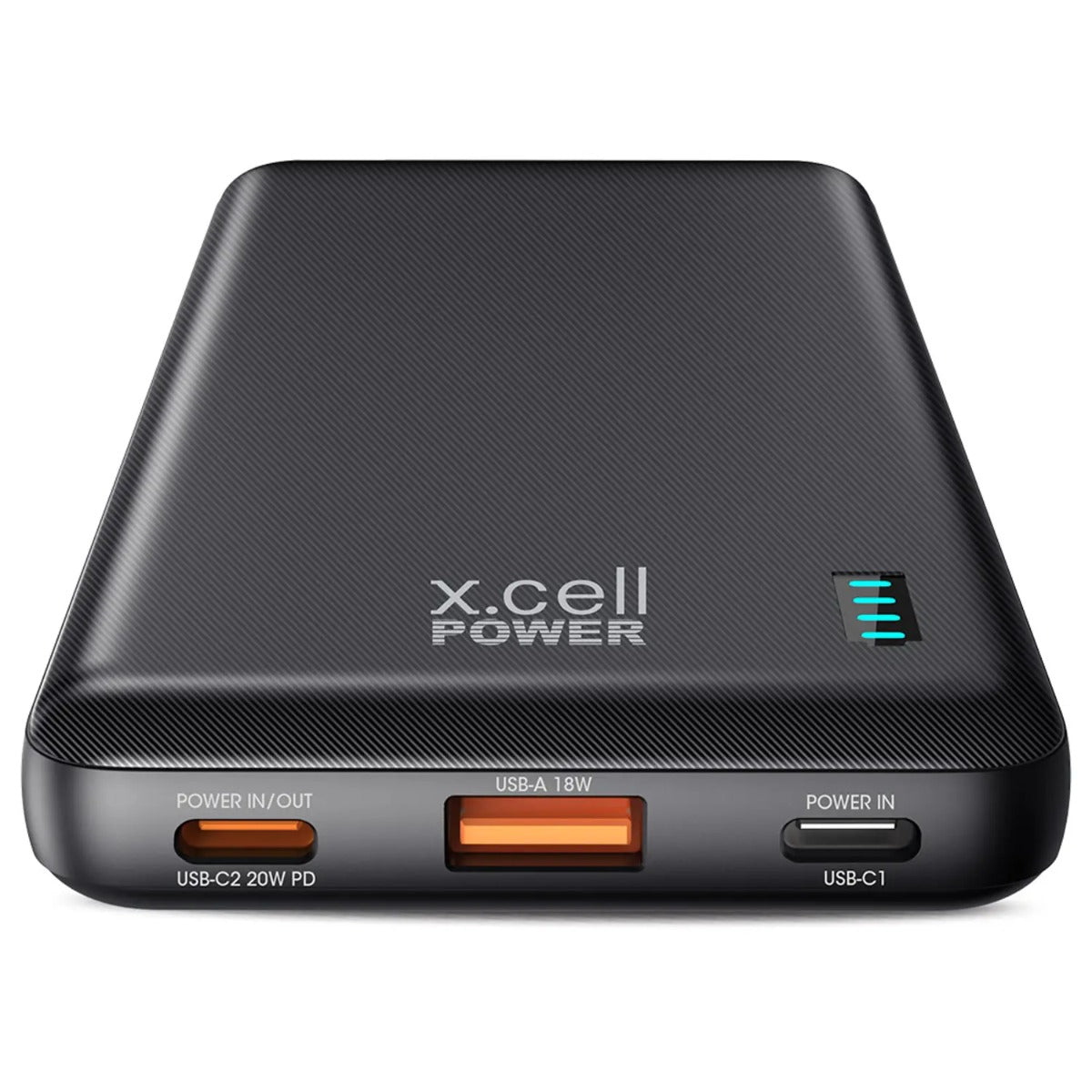 Buy X.Cell Power Bank 10000mAh C in and out Power Deliver Black | Yallatoys.com