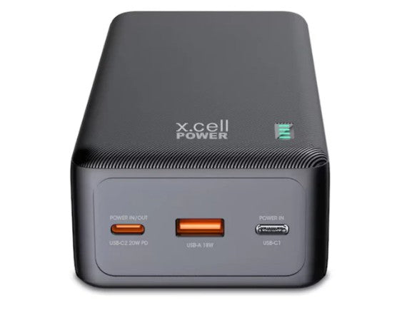 Buy X.Cell Power 30000mAh Power Bank 30W Black | Yallatoys.com