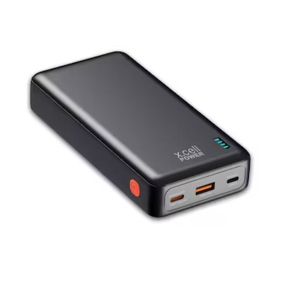 Buy X.Cell Power Bank 30000mAh 20W PD Portable Fast Charging Powerbank Black | Yallatoys.com