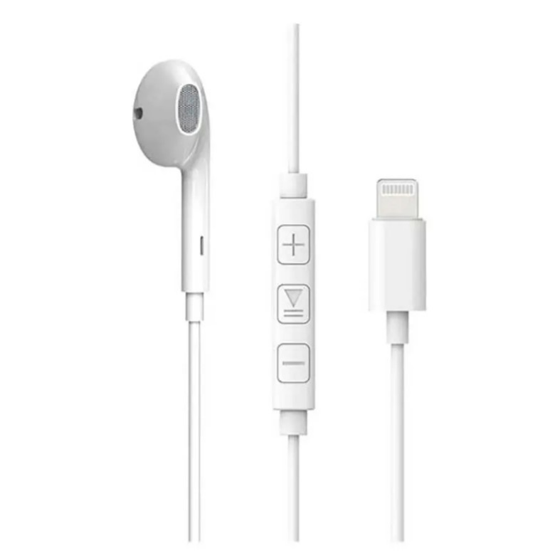 Buy X.Cell Soul 6M3 Wired Mono Headset with Lightning Connector White | Yallatoys.com