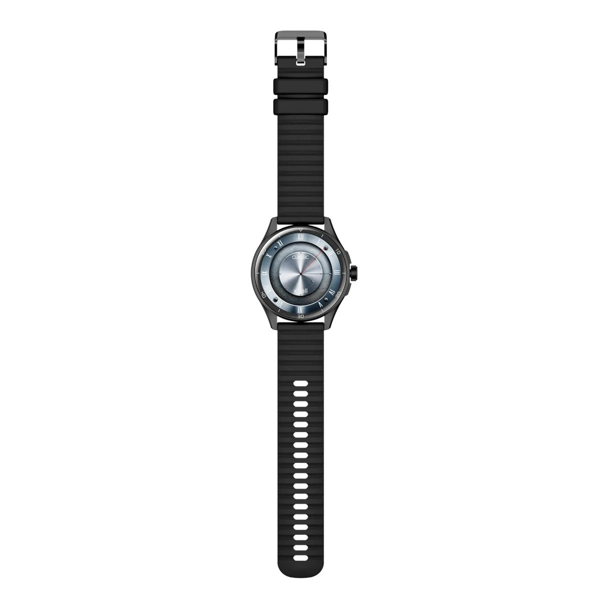Buy Xcell Classic 6 Smartwatch Black Frame with Black Silicon Strap | Yallatoys.com