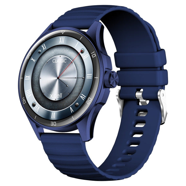 Buy Xcell Classic 6 Smartwatch Blue Frame with Blue Silicon Strap | Yallatoys.com