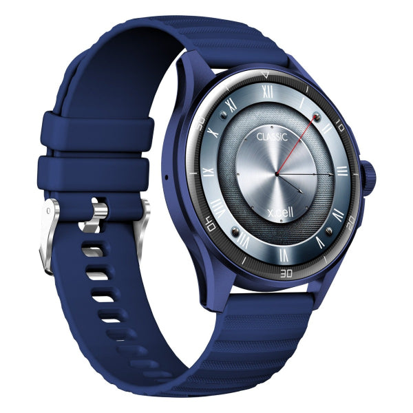 Buy Xcell Classic 6 Smartwatch Blue Frame with Blue Silicon Strap | Yallatoys.com