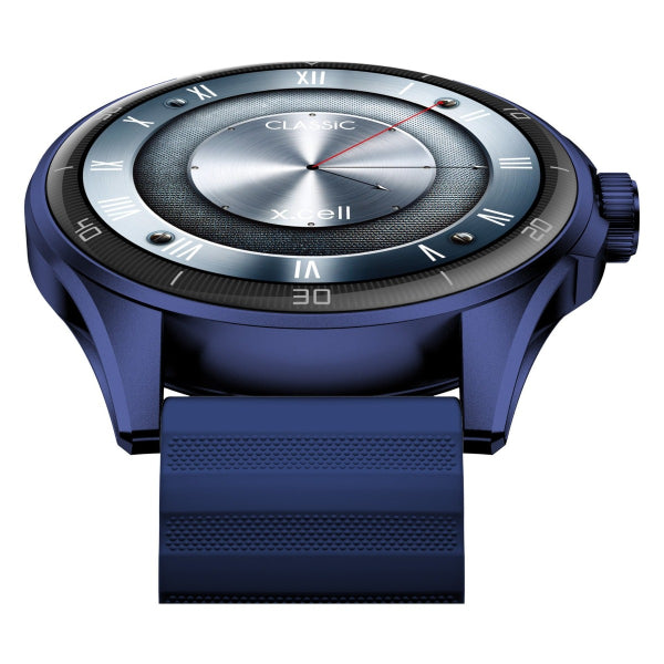 Buy Xcell Classic 6 Smartwatch Blue Frame with Blue Silicon Strap | Yallatoys.com