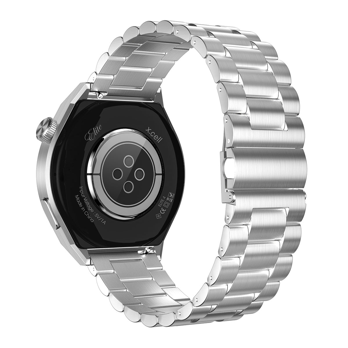 Buy X.Cell Elite 4 Smart Watch Stainless Steel Silver Strap | Yallatoys.com