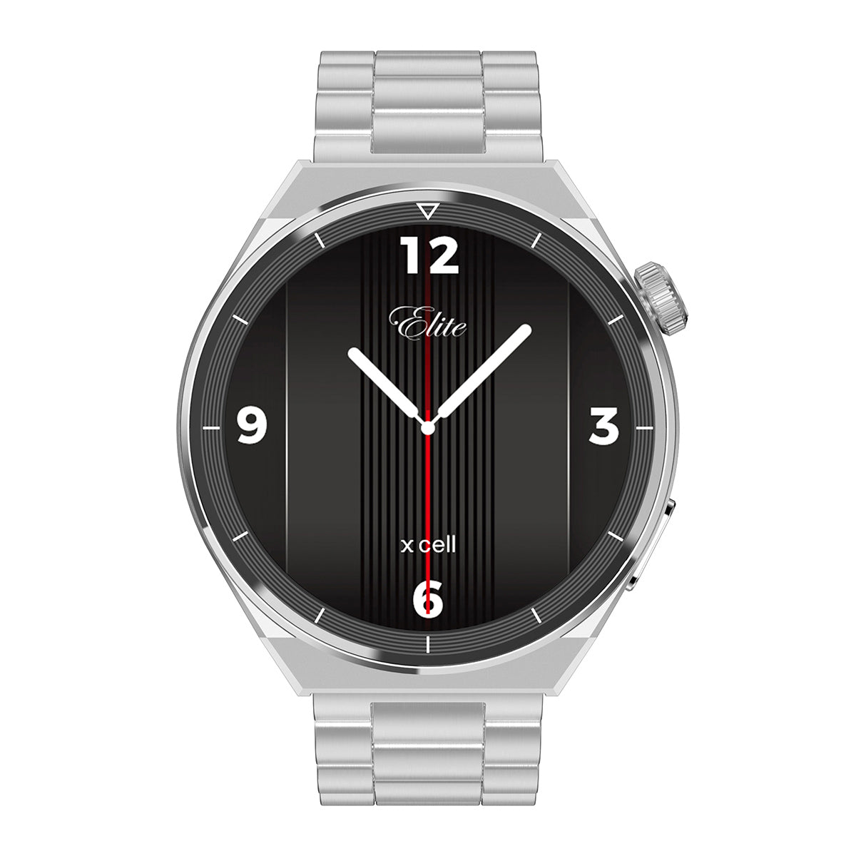 Buy X.Cell Elite 4 Smart Watch Stainless Steel Silver Strap | Yallatoys.com