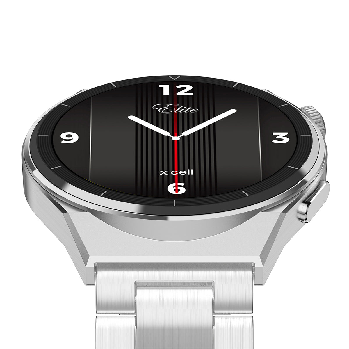 Buy X.Cell Elite 4 Smart Watch Stainless Steel Silver Strap | Yallatoys.com