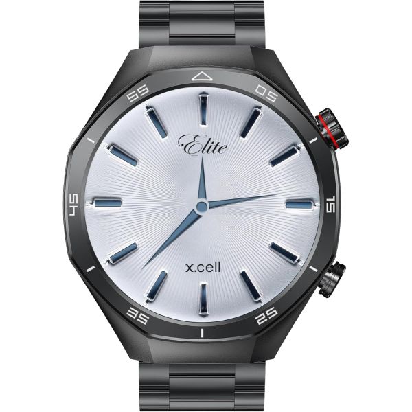 Buy Xcell Elite7 Smart Watch Gun Frame With Black Metal Strap | Yallatoys.com