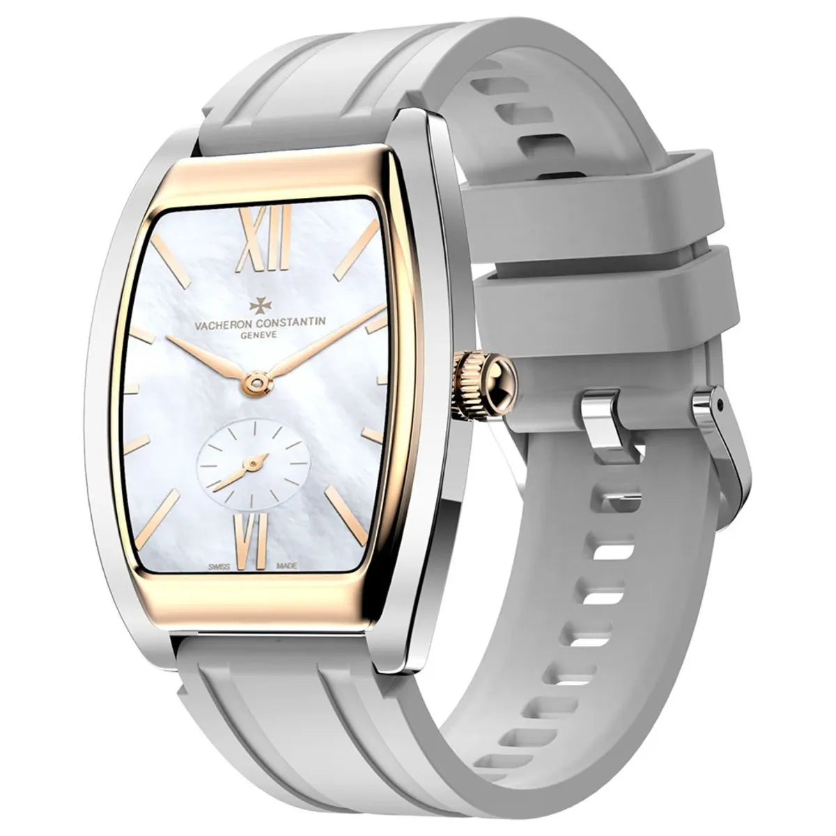 Buy Xcell Selen 2 Smartwatch Gold with Black Silicone Strap | Yallatoys.com