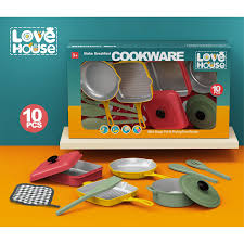 Buy Love house cookware 10 pcs | Yallatoys.com