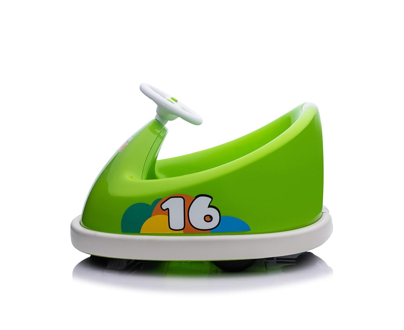 Buy Little Shark 6V Battery Operated Bumper Car Green | Yallatoys.com